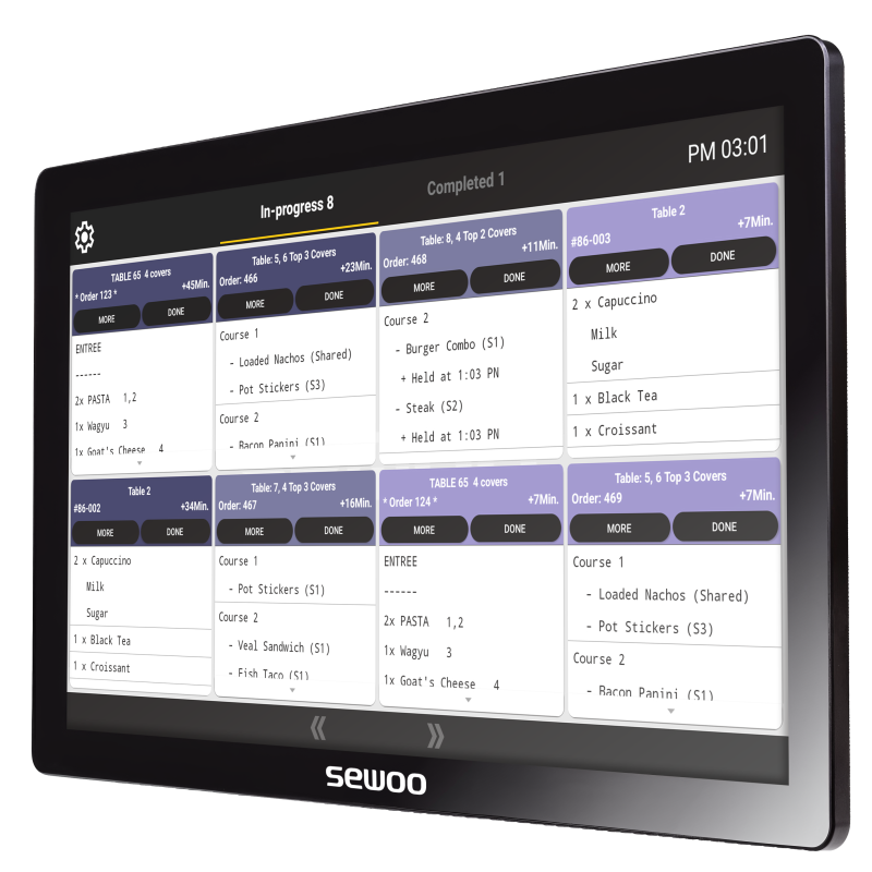 ODS-156 Terminal Táctil Profesional de 15.6"
